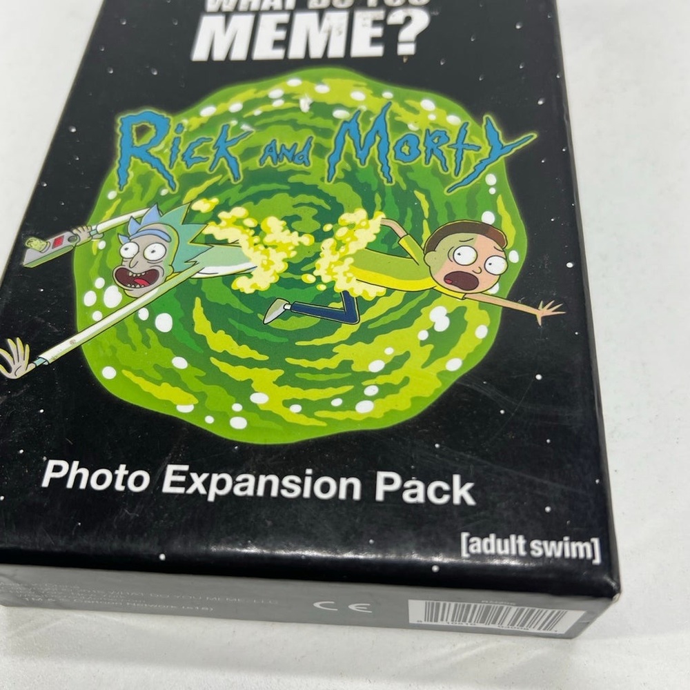 What Do You Meme? Rick and Morty Photo EXPANSION PACK adult swim